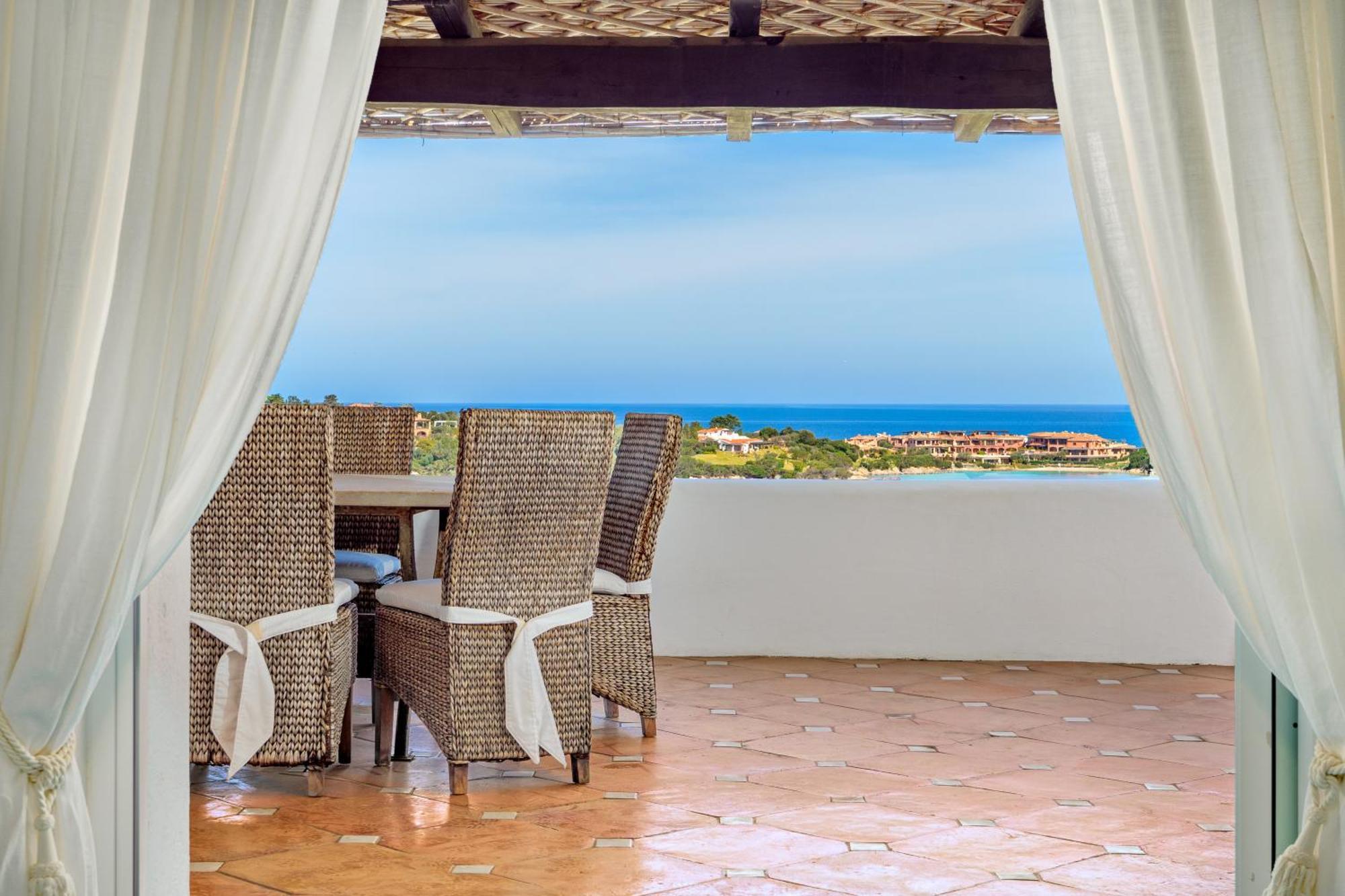 Terrazza Sul Mare A Porto Cervo 빌라 외부 사진